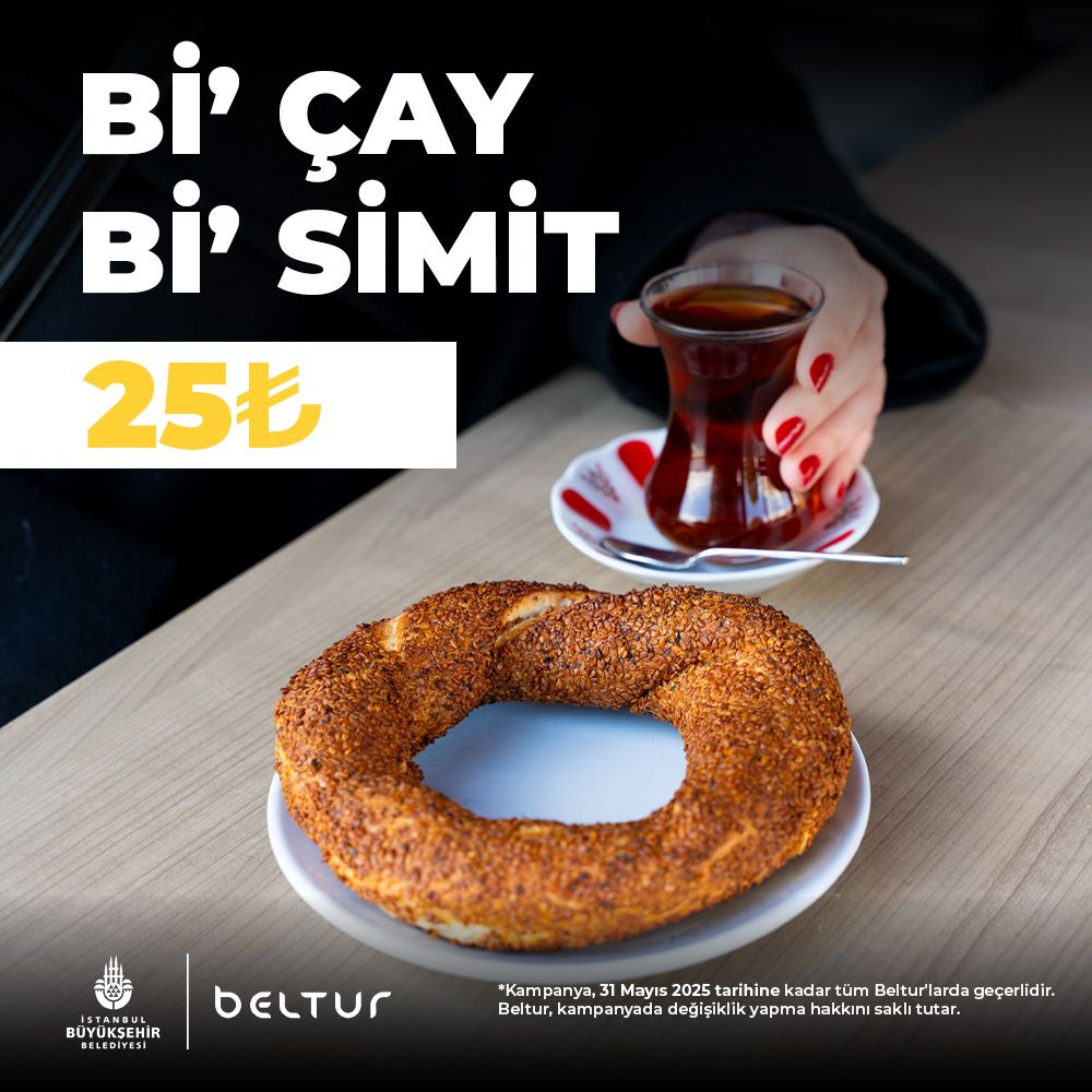Bi' Çay Bi' Simit 25 ₺
