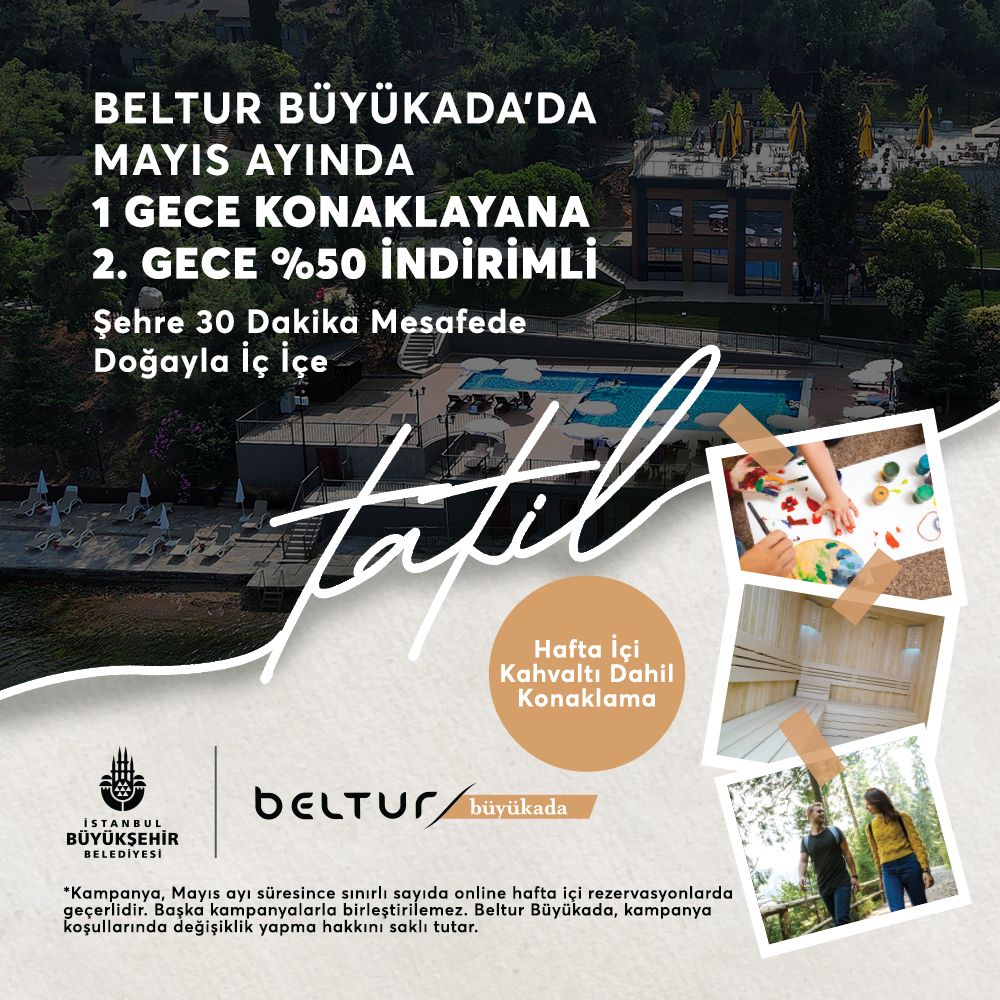 Beltur Büyükada Mayıs Fırsatı