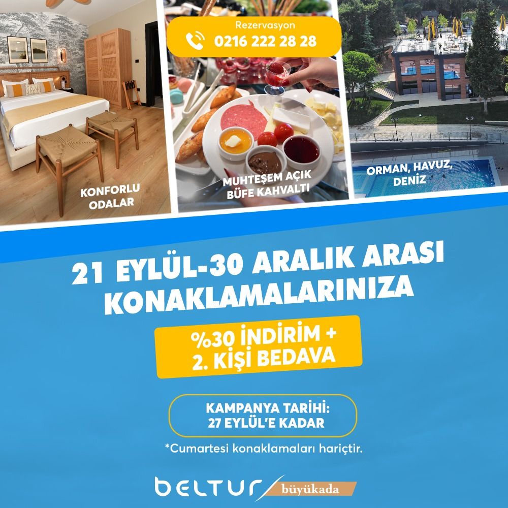 Beltur Büyükada’dan Kaçırılmayacak Fırsat!
